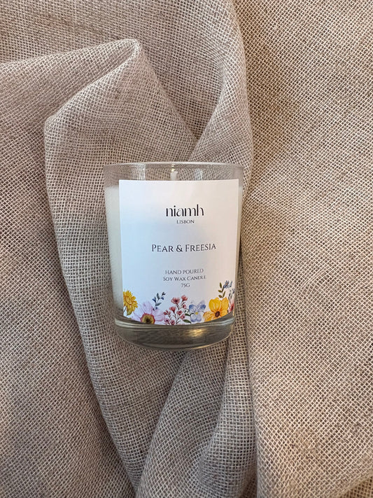 Pear and Freesia Soy Candle | Votive
