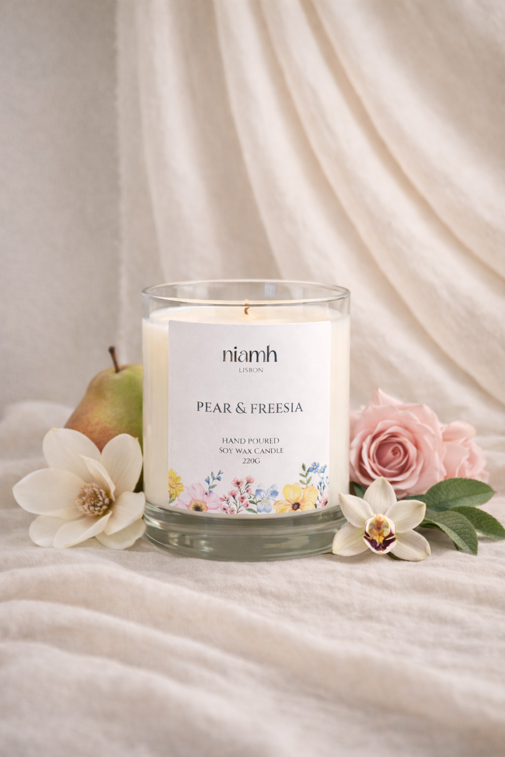 Pear and Freesia Soy Candle | 220g